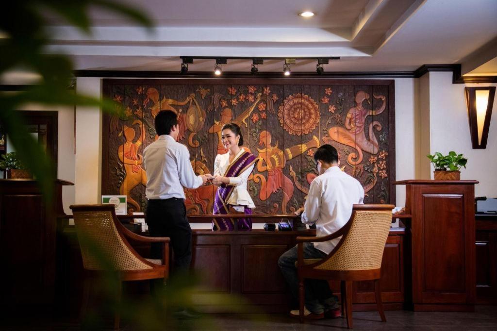 Lao Orchid Hotel Vientiane Exterior foto