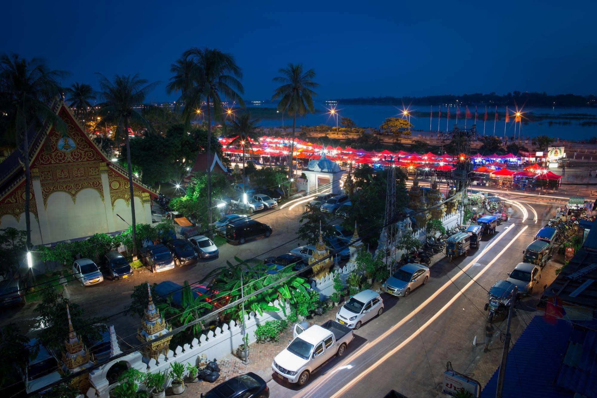 Lao Orchid Hotel Vientiane Exterior foto