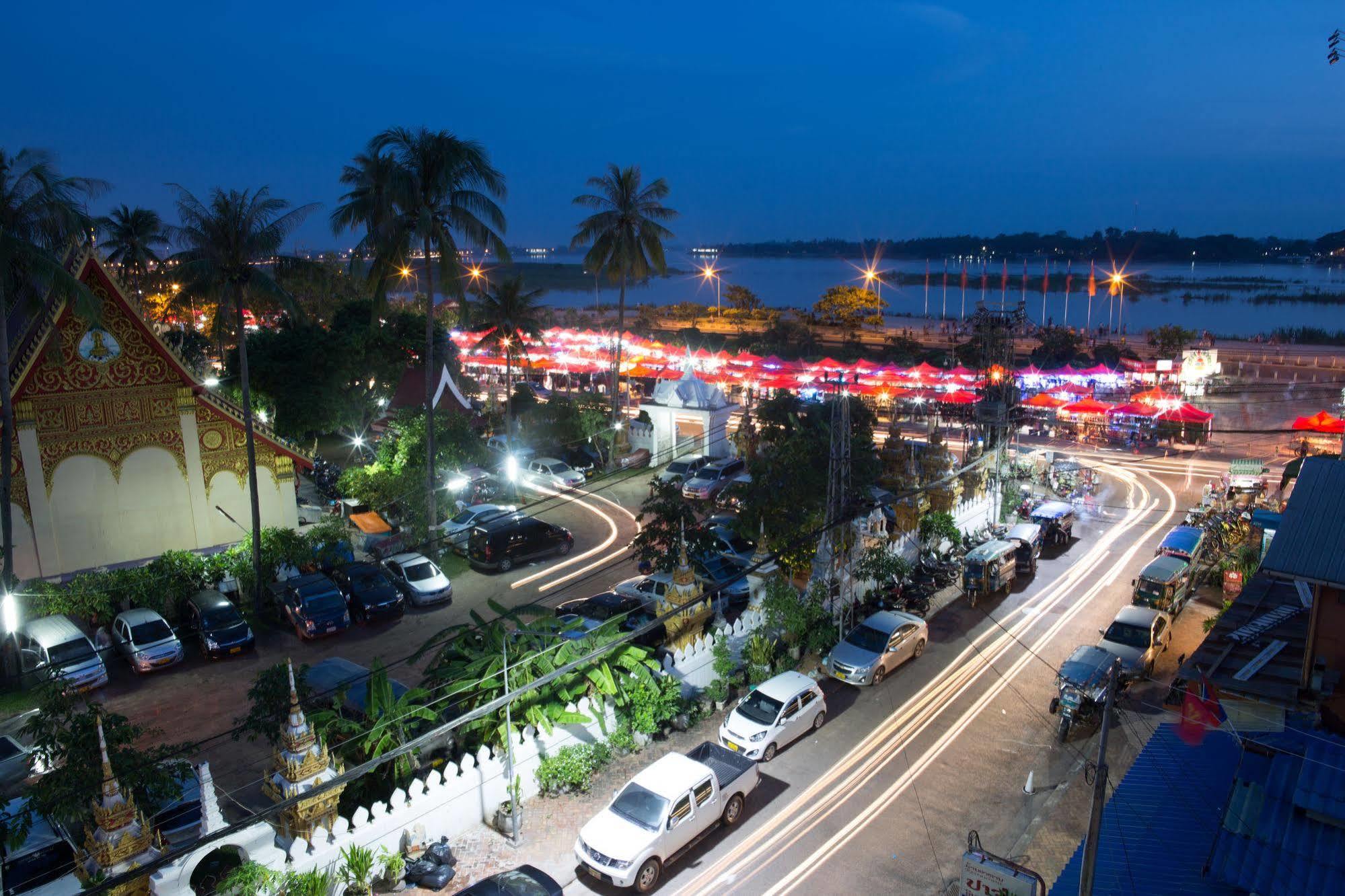 Lao Orchid Hotel Vientiane Exterior foto